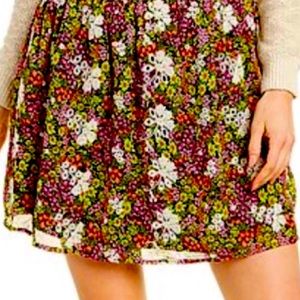 NWT Leyden Floral Skirt